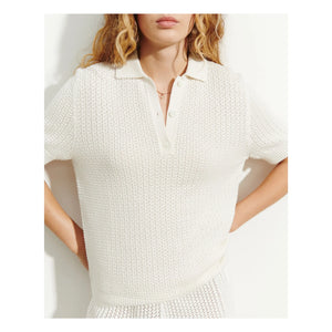 Bompard - Polo Pointelle Gaufré | Natural