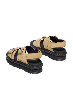 Dr. Martens Kadın Süet Platform Sandalet ZebZag Sandal