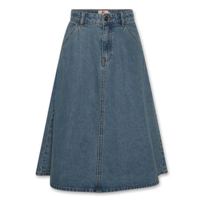 AO76 - Ellen Denim Skirt | Blue