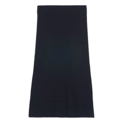 Bompard - Silk and Cashmere Side-Slit Knit Skirt | Black