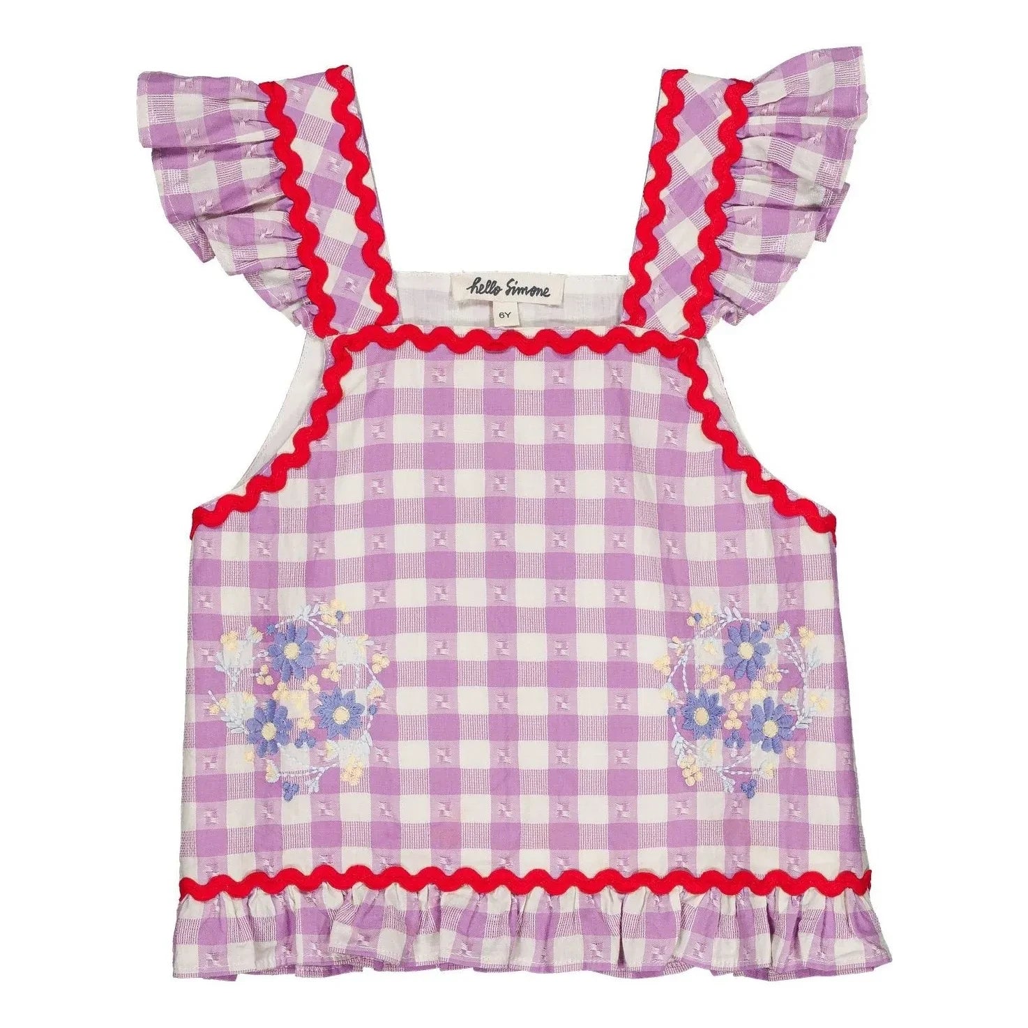Hello Simone - Top Iria Vichy | Lavanta