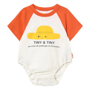 Tinycottons - Organik Pamuk Body Şapka | Beyaz