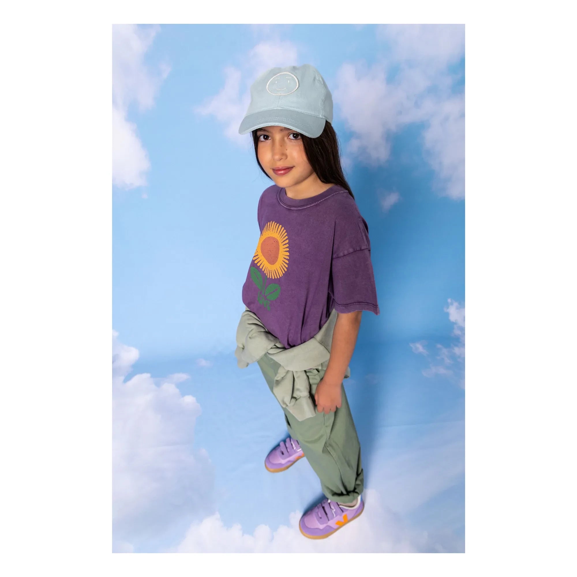 Hundred Pieces - Luna organik pamuk T-shirt | Mauve