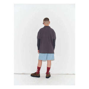 Main Story - Organic Cotton Denim Shorts | Light Blue