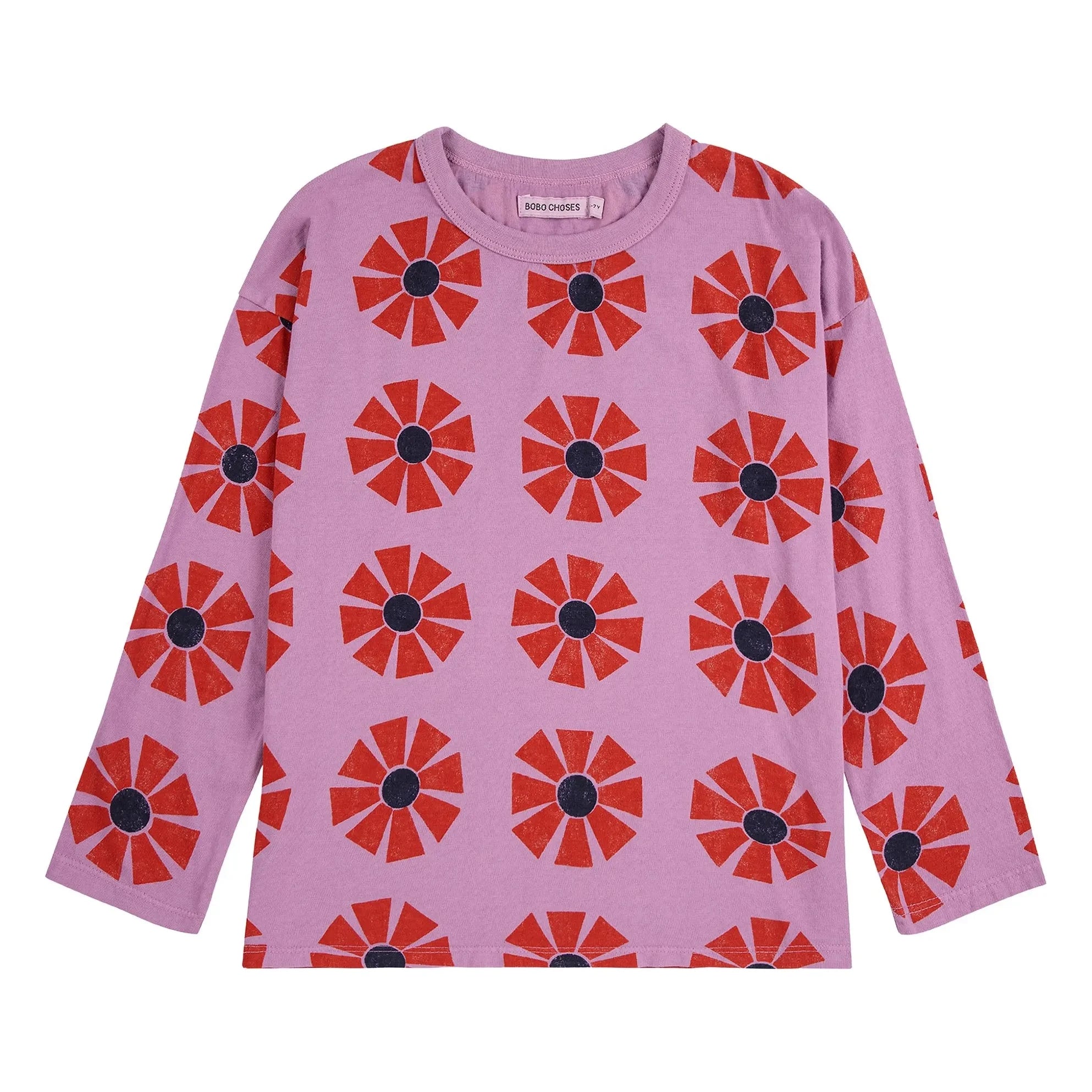 Bobo Choses - Kaleidoscope Organic Cotton T-shirt | Lilac