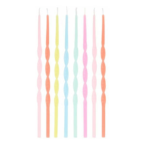 Meri Meri - Doğum günü mumları - Meri Meri x Liberty - 16'lı set