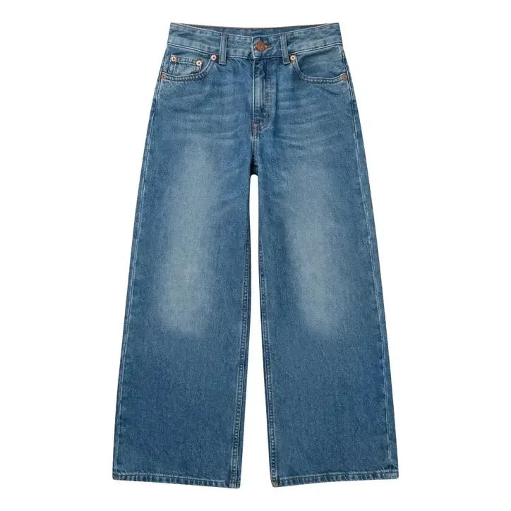 Finger in the Nose - Jean Large April | Denim Blue