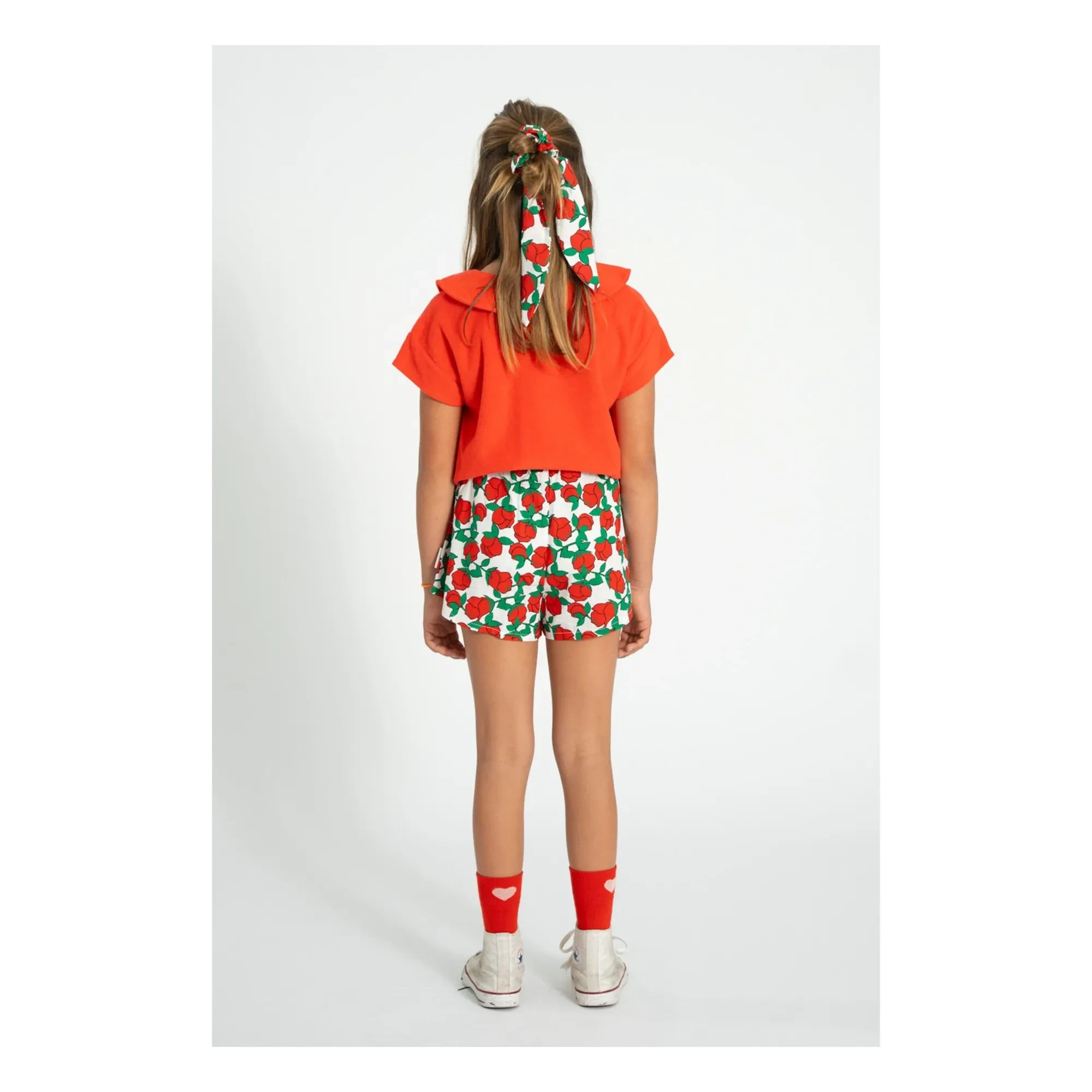 Piupiuchick - Amour Eponge Bio-Baumwoll-T-Shirt | Rot