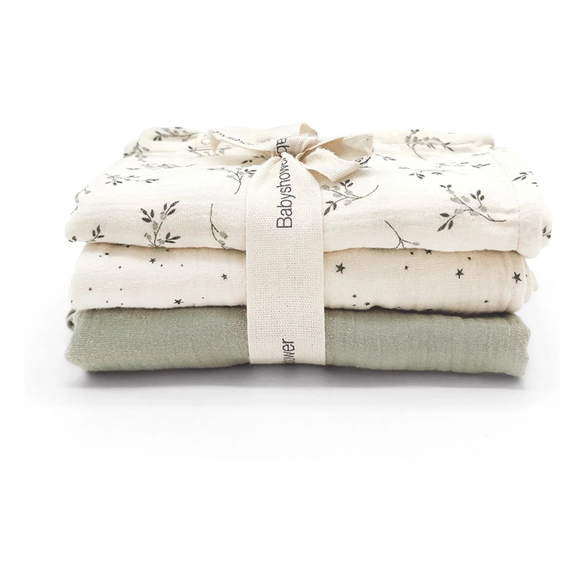Babyshower - Olive Nappies - 3’lü Set | Ekru