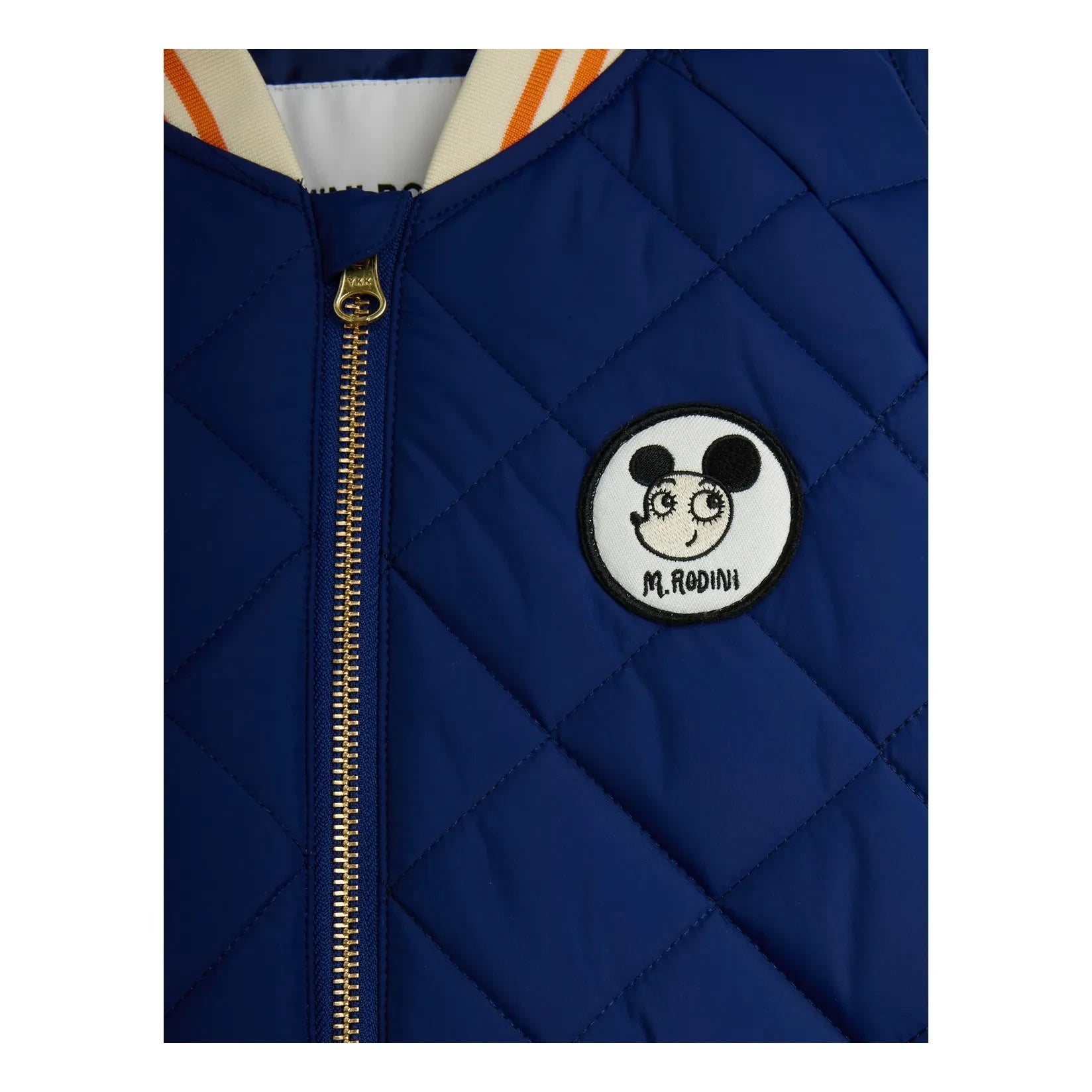 Mini Rodini - Gesteppte Pufferjacke aus recycelten Fasern | Dunkelblau