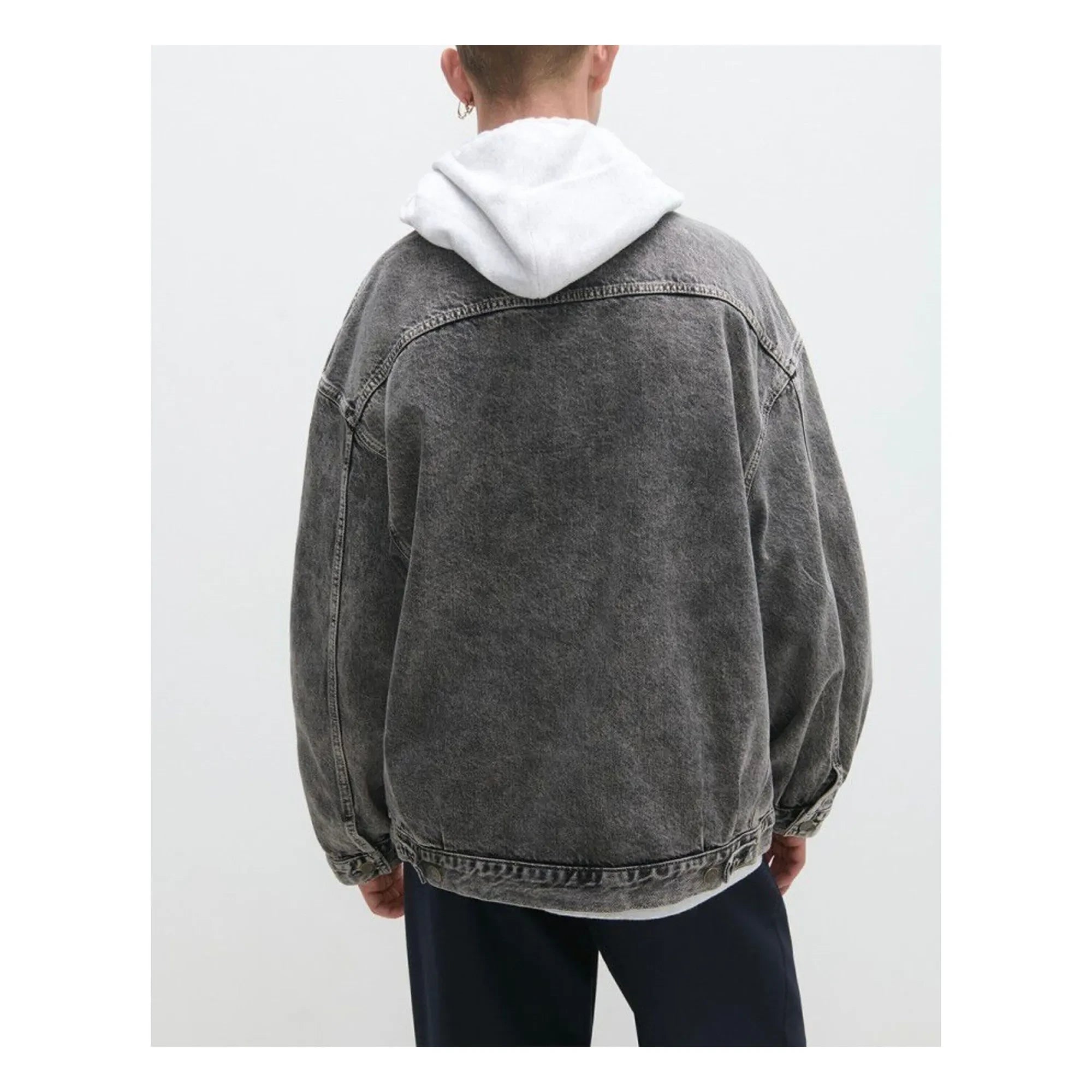 American Vintage - YopDay-B Cotton Jackets | Dark Heather Gray