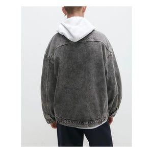 American Vintage - YopDay-B Cotton Jackets | Dark Heather Gray