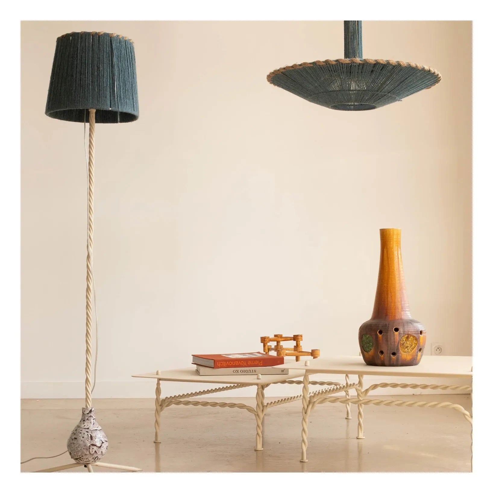 Honoré - Torsade Coffee Table | Ecru