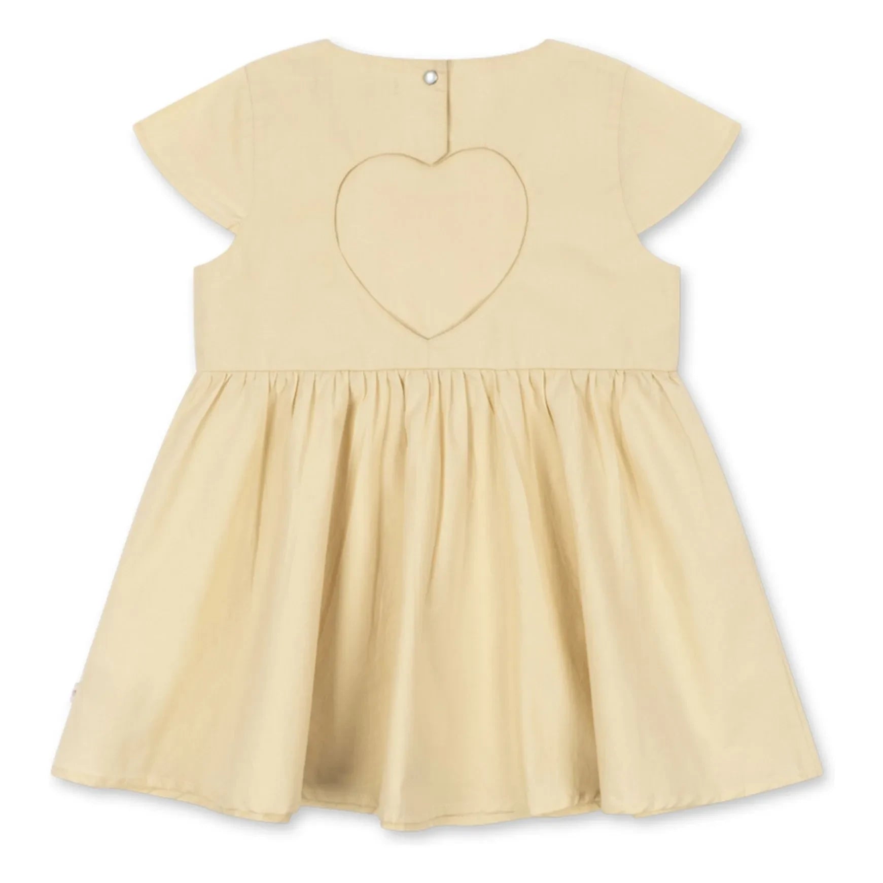 Konges Sløjd - Open-back dress Hearly Organic cotton | Beige