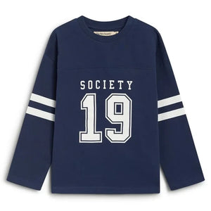 The New Society - Gale T-shirt | Navy Blue
