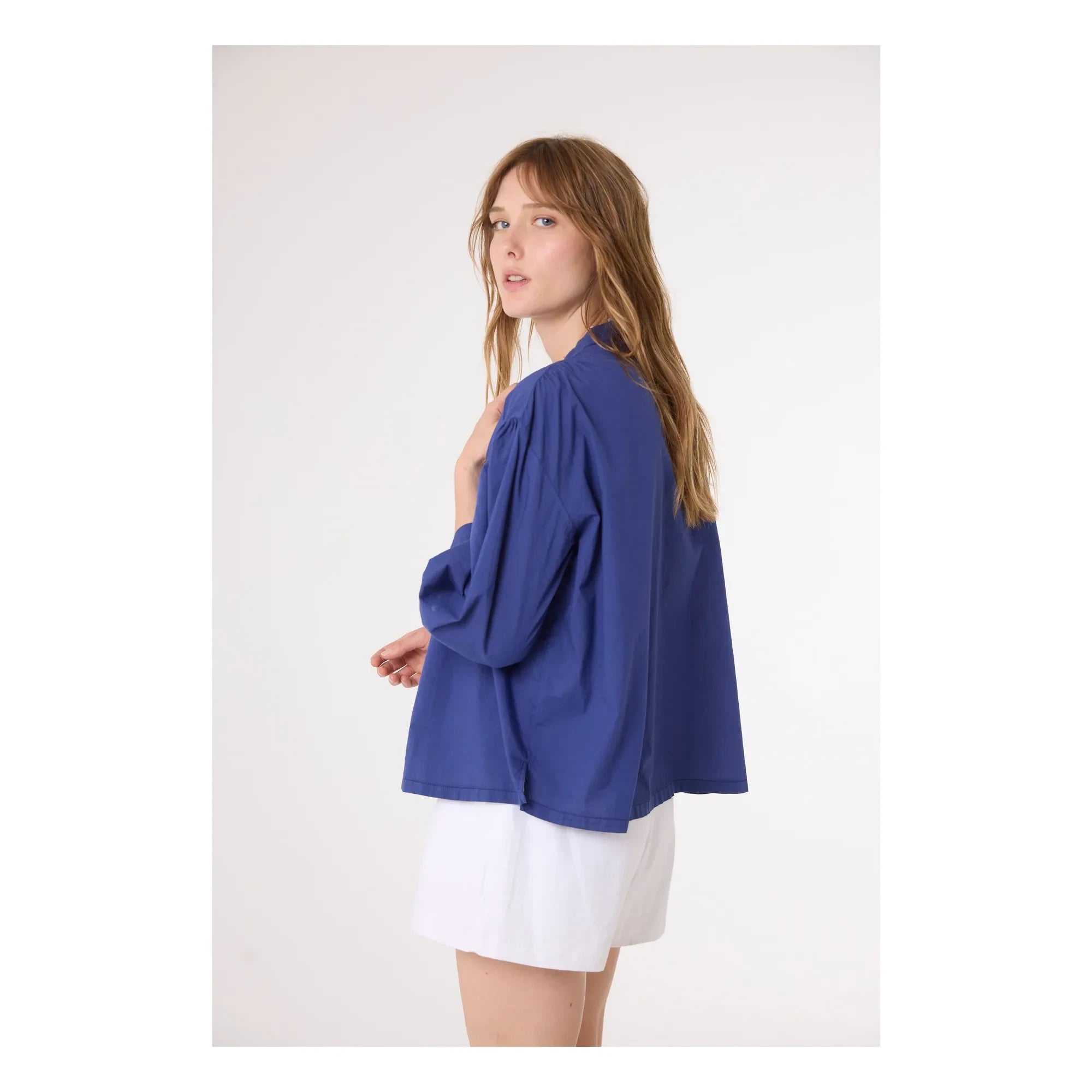 Sacrécoeur - Carla Bluse | Marineblau