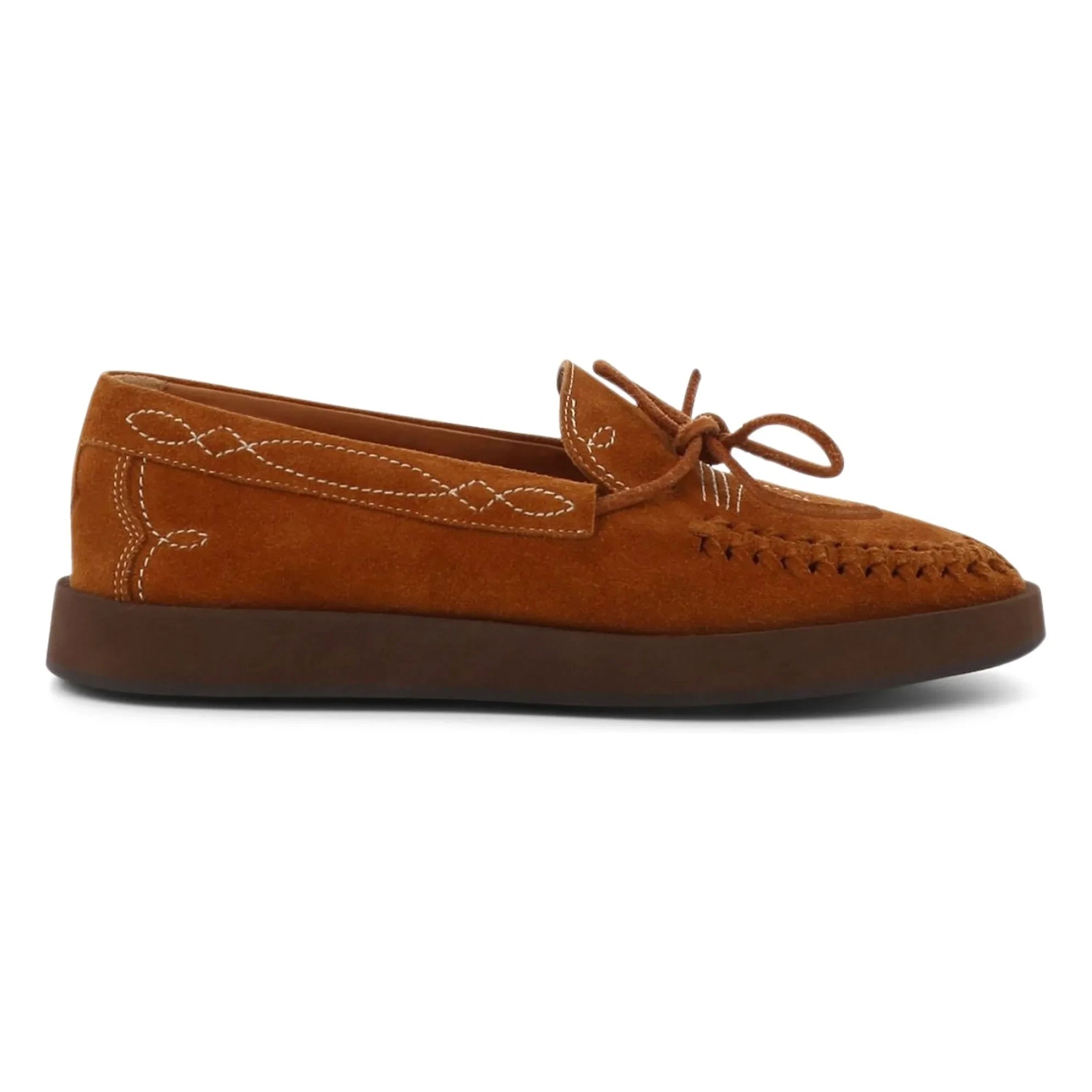 Socque Paris - Totem Süet Loaferlar | Camel