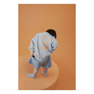 Gray Label - Birthday Sweat Organik pamuk | Heather grey
