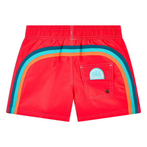 Sundek - Board Arc Badeshorts | Rot