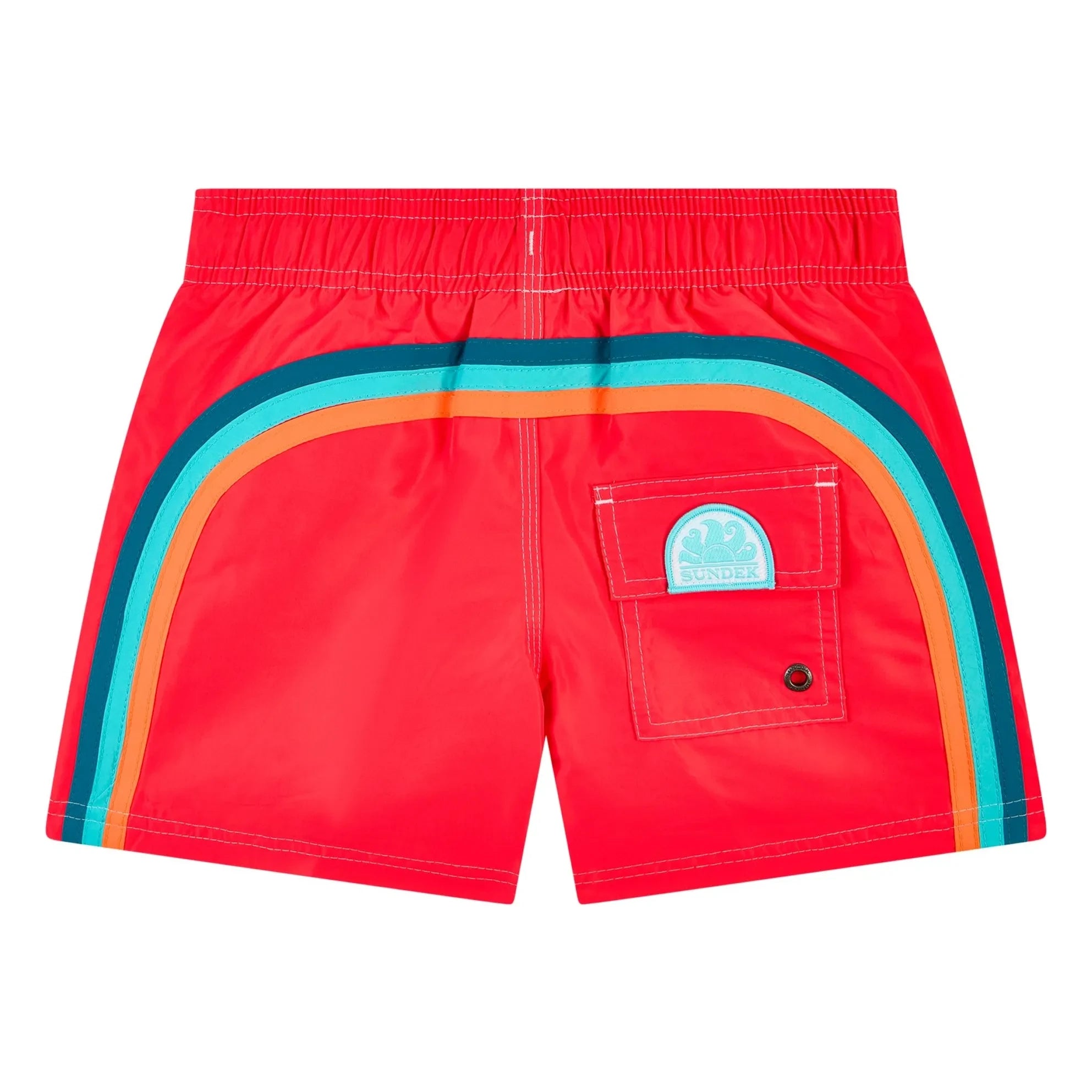 Sundek - Board Arc Badeshorts | Rot