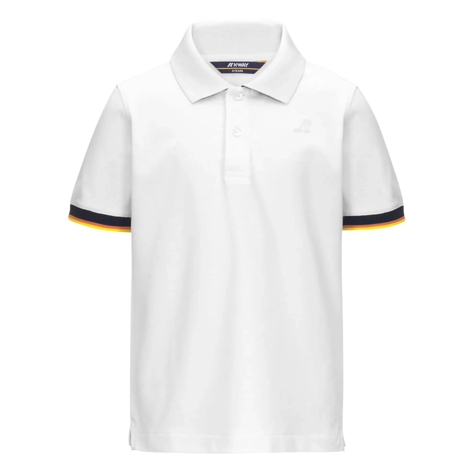 K-way - Polo Vincent Piqué | Beyaz