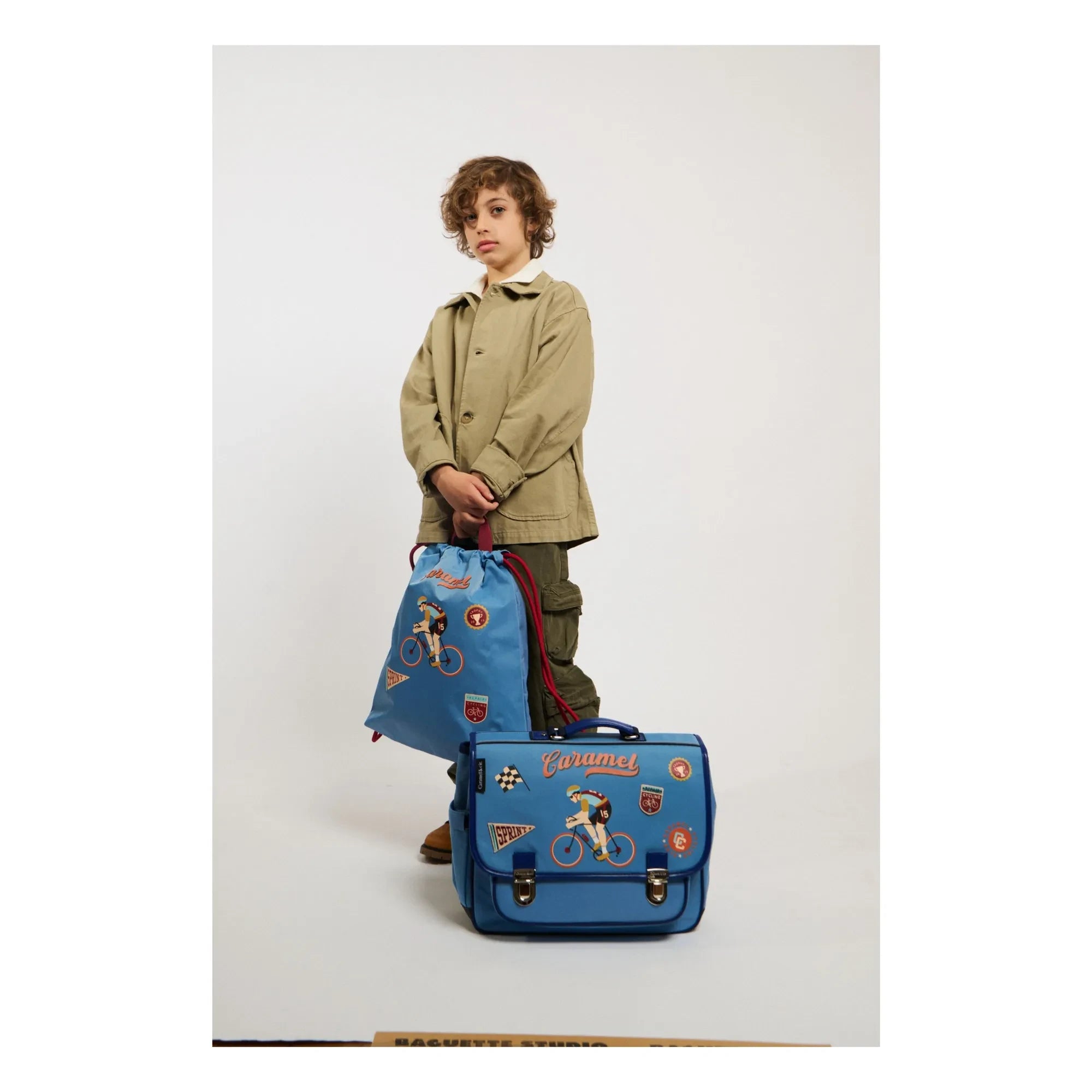 Caramel & Cie - Sprint Club folder | Light blue