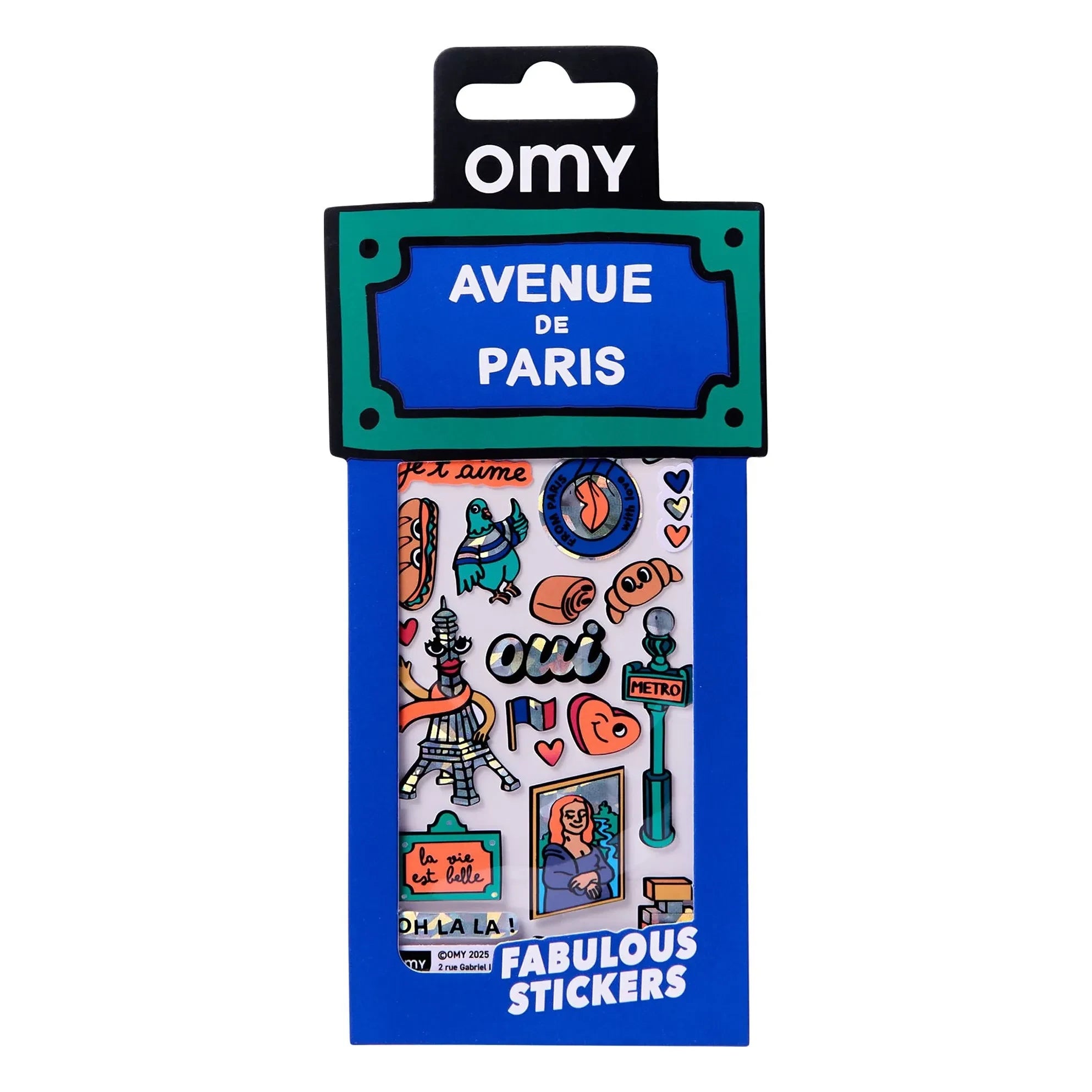 Omy - İkonik Paris Çıkartmaları