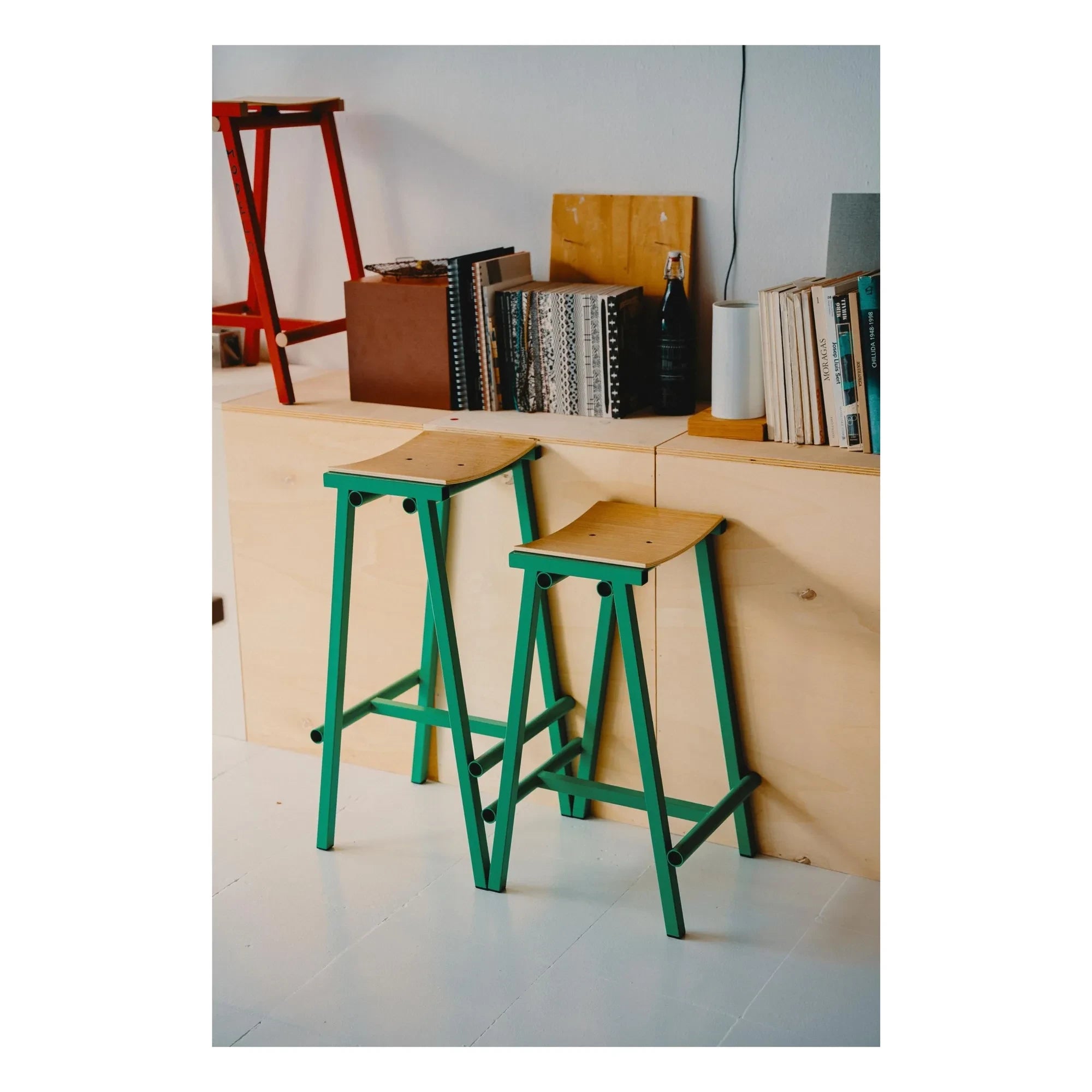 Hay - 65 cm Yüksek Tabure 8 | Yeşil