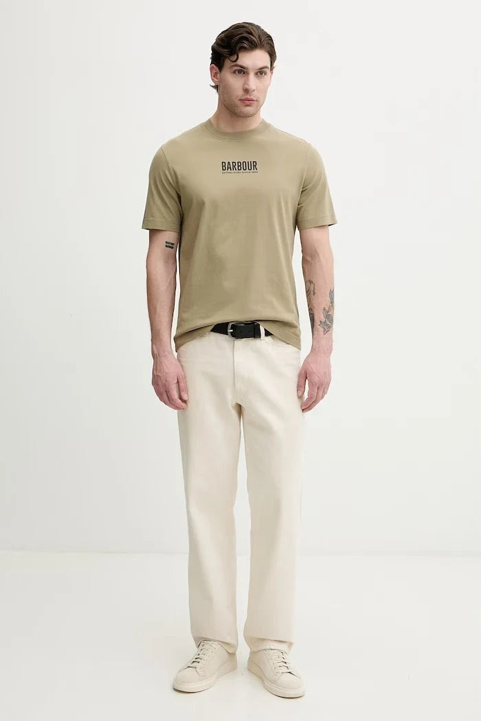 Barbour erkek pamuklu tişört
