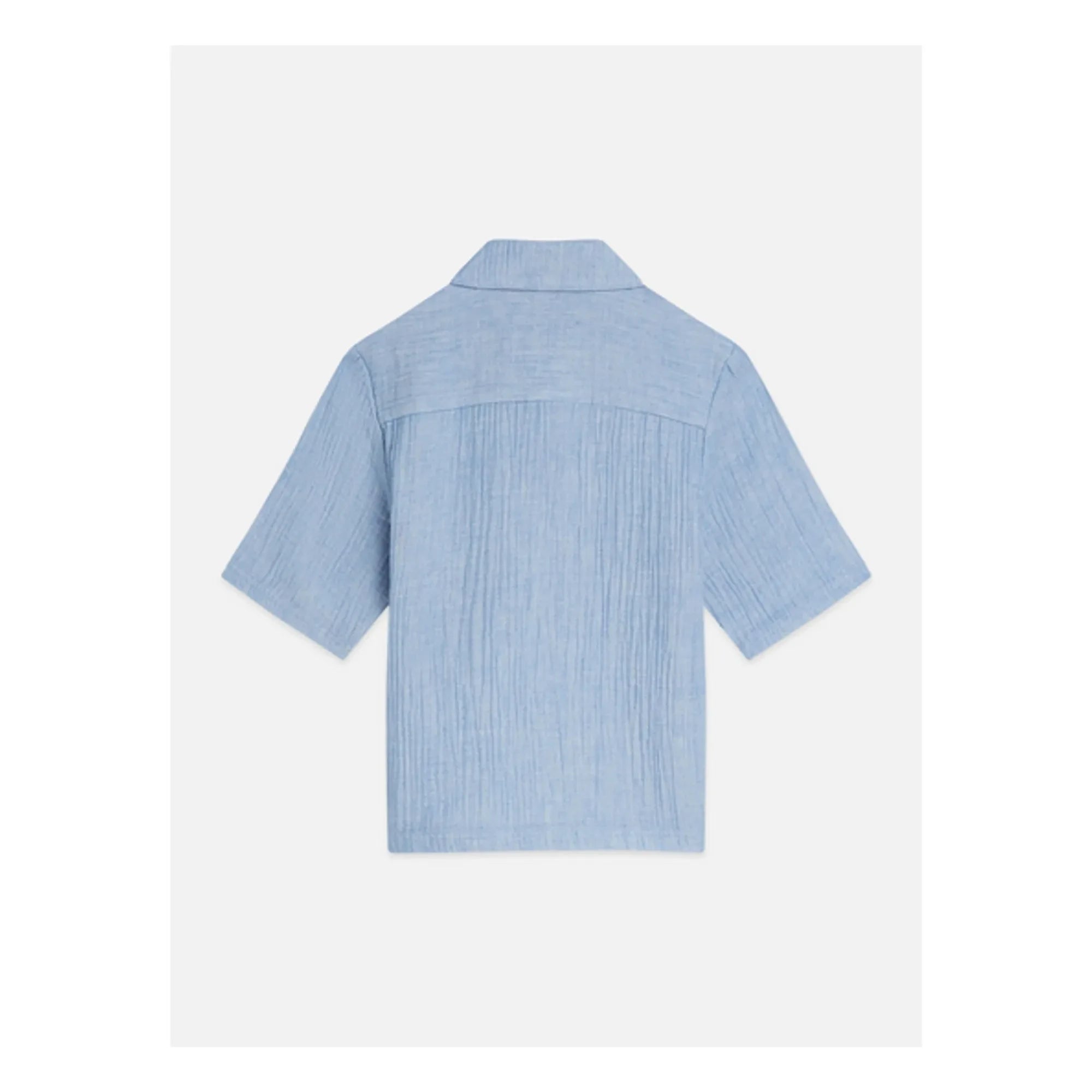 Scotch & Soda – Polo-Chambray-Hemd | Hellblau