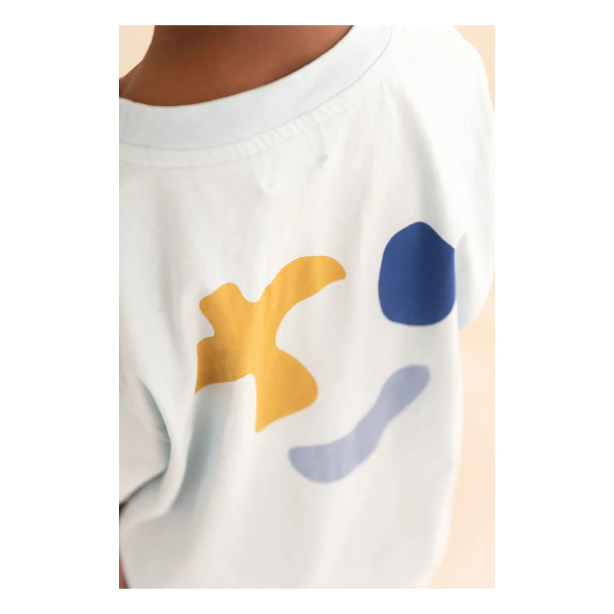 Jenest - Mase J organik pamuklu T-shirt | Açık mavi