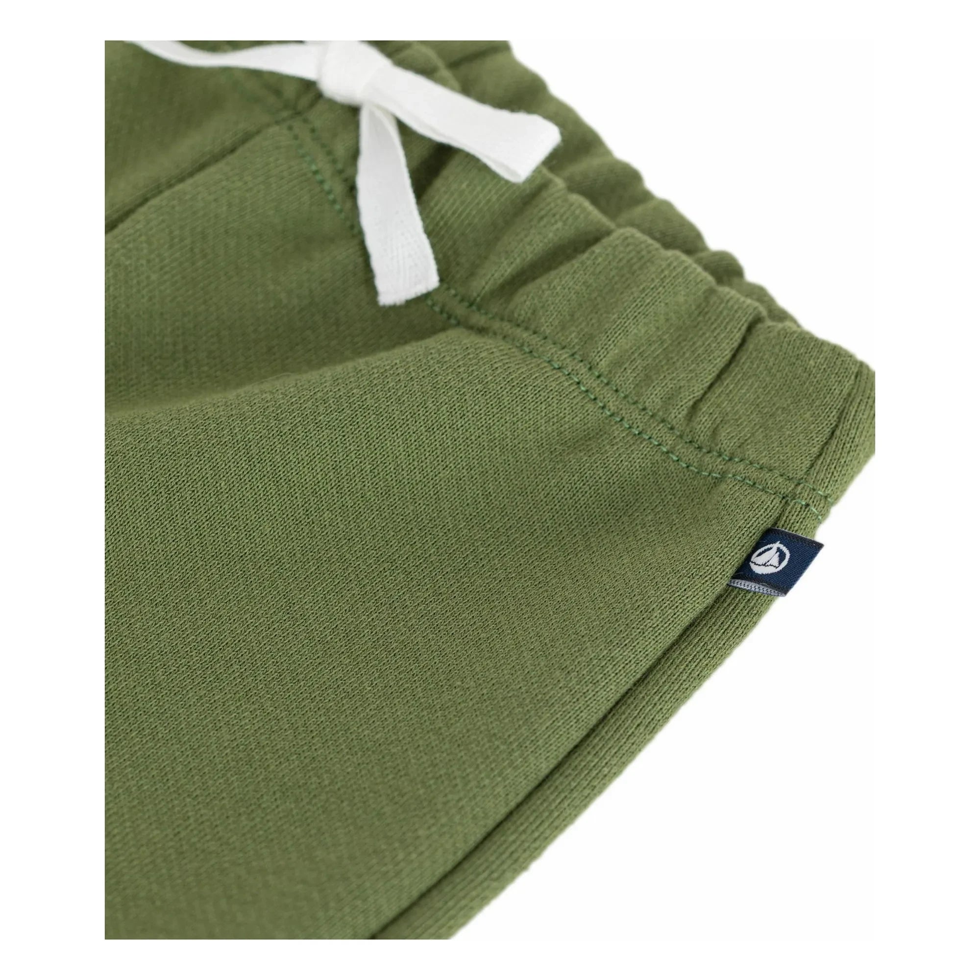 Petit Bateau - Düz Elastik Paçalı Jogger | Zeytin Yeşili