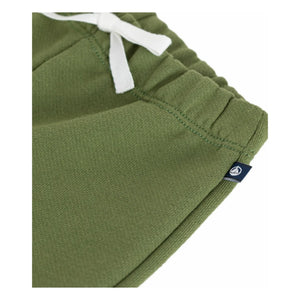 Petit Bateau - Düz Elastik Paçalı Jogger | Zeytin Yeşili