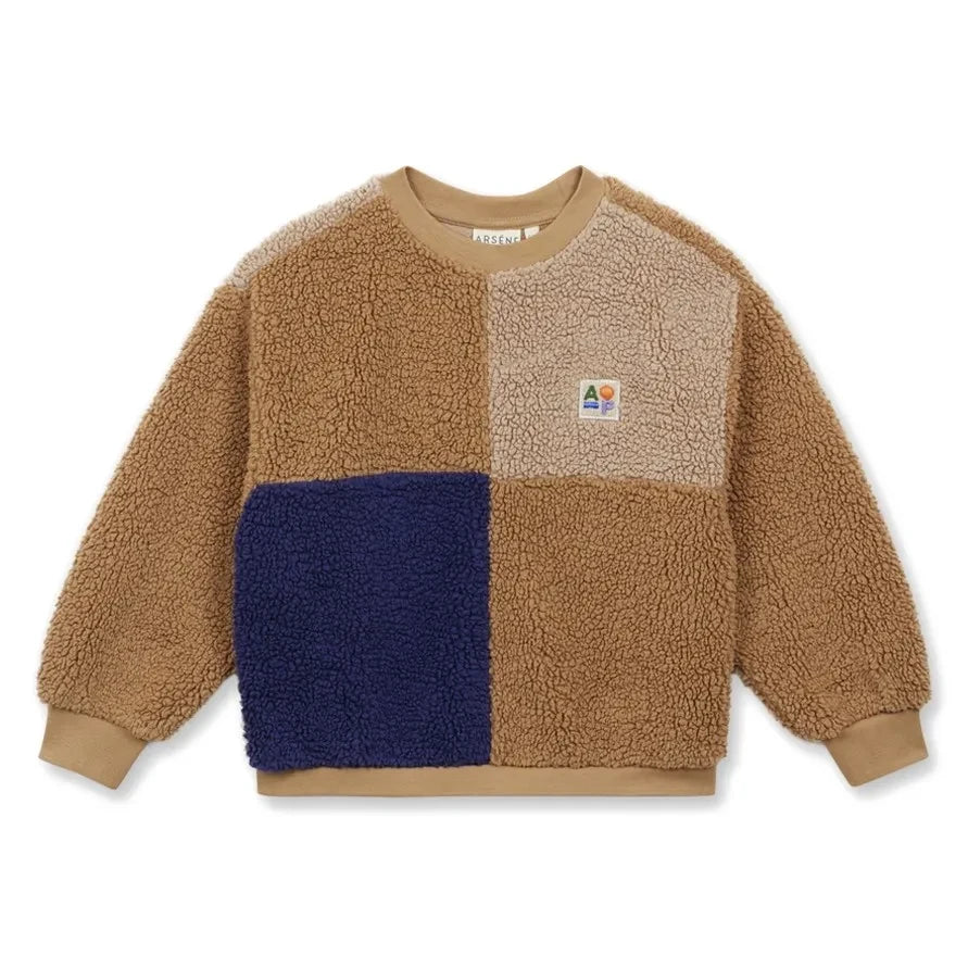 Arsène et Les Pipelettes - Yamalı Sweatshirtler | Camel