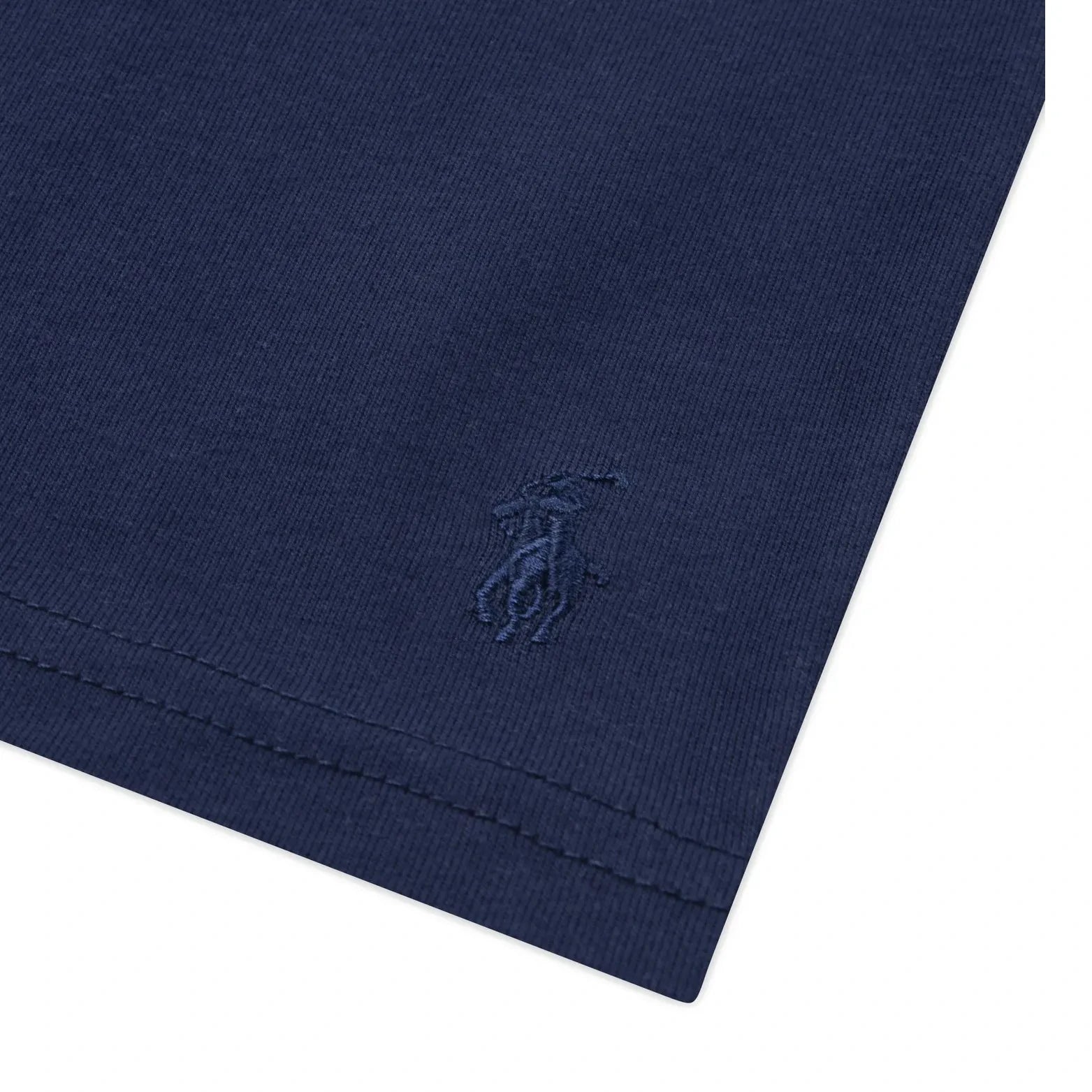 Ralph Lauren - Logo Tişört ve Şort Pijama Takımı | Lacivert