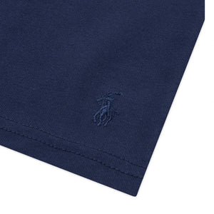 Ralph Lauren - Logo Tişört ve Şort Pijama Takımı | Lacivert