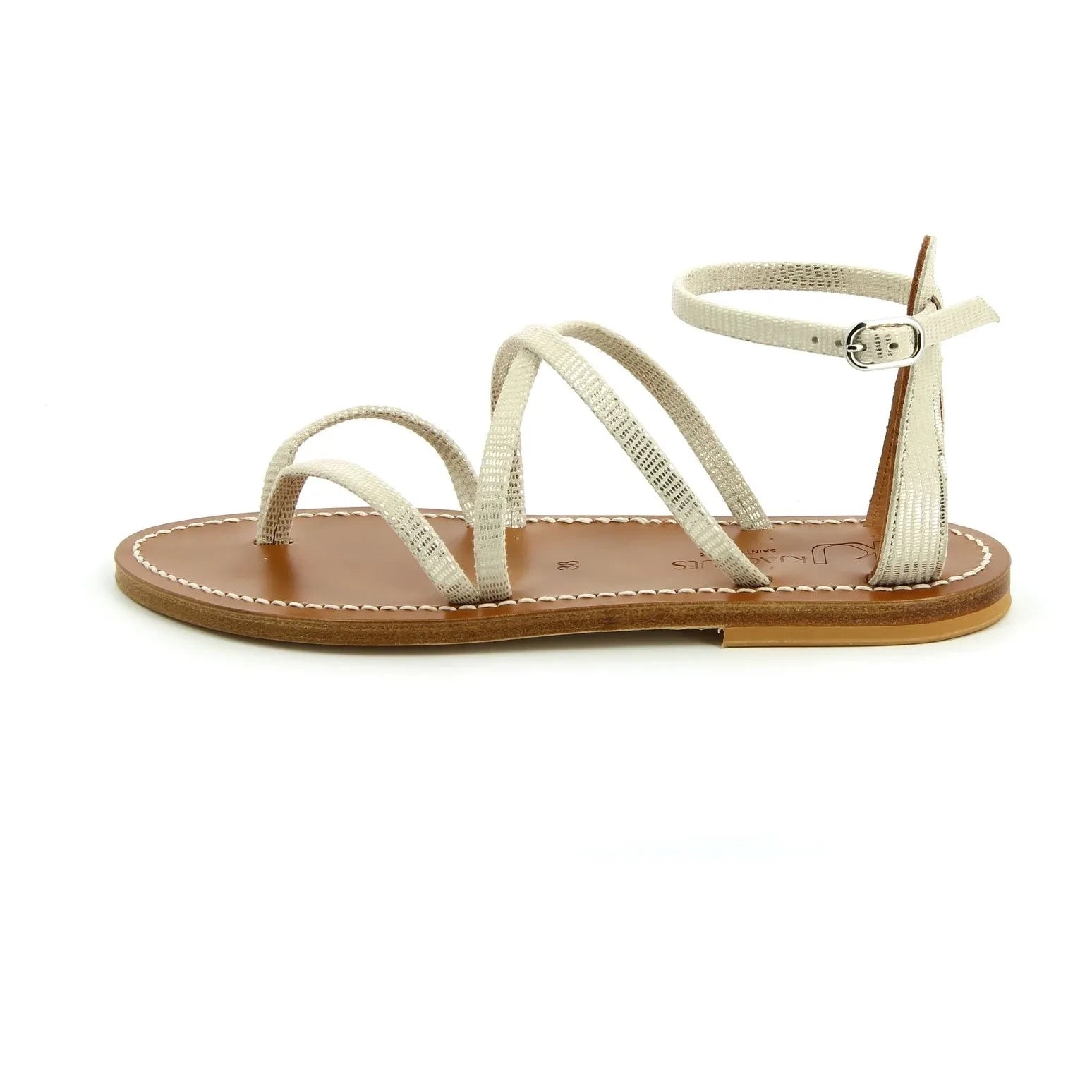 K.Jacques - Epicure Tolina Sandalen | Weiß