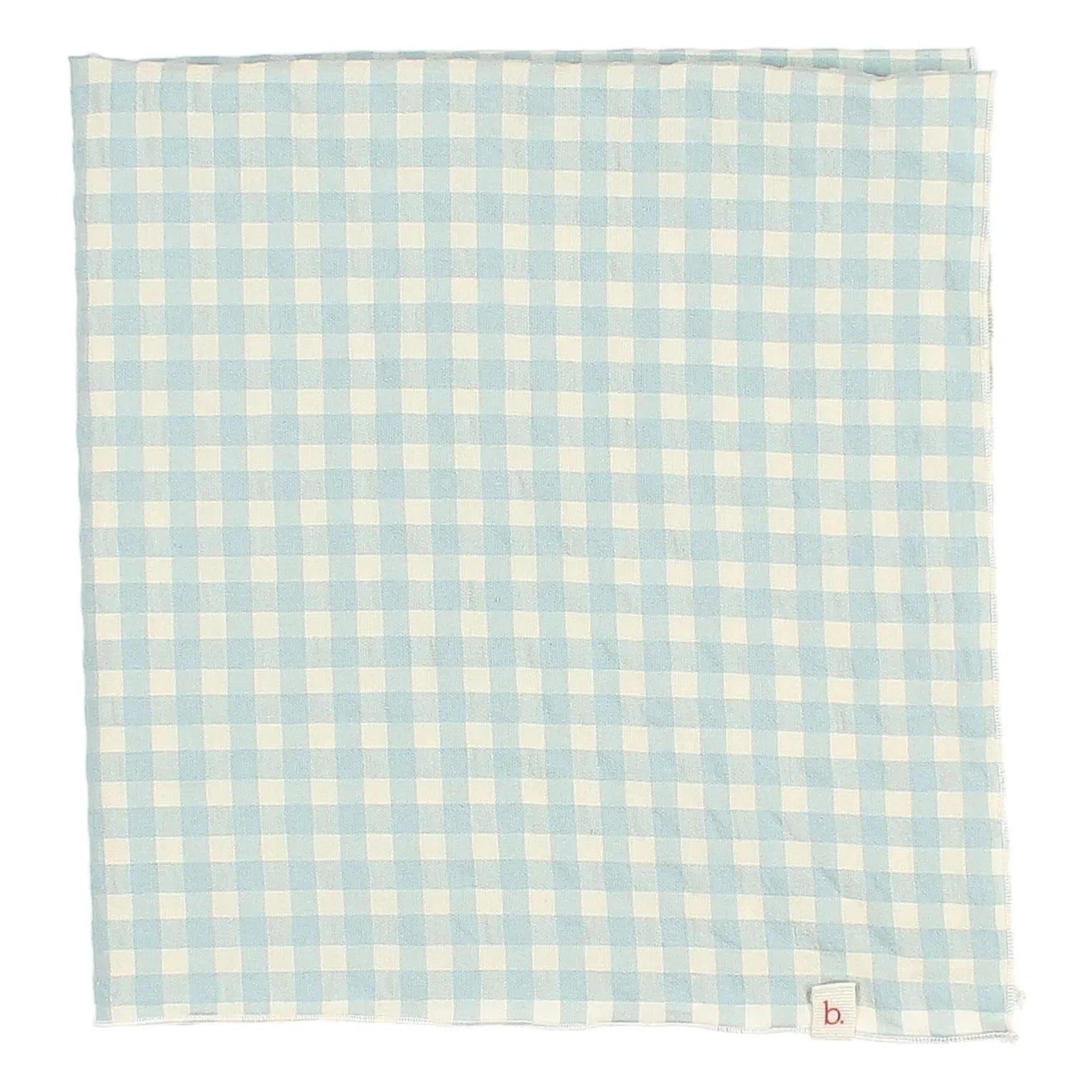 Búho - Gingham Seersucker Bandana | Aqua