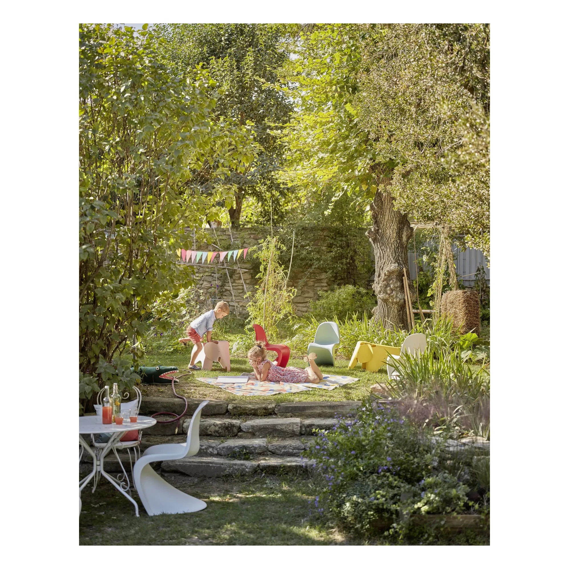Vitra - Junior Chair - Verner Panton | Soft Mint