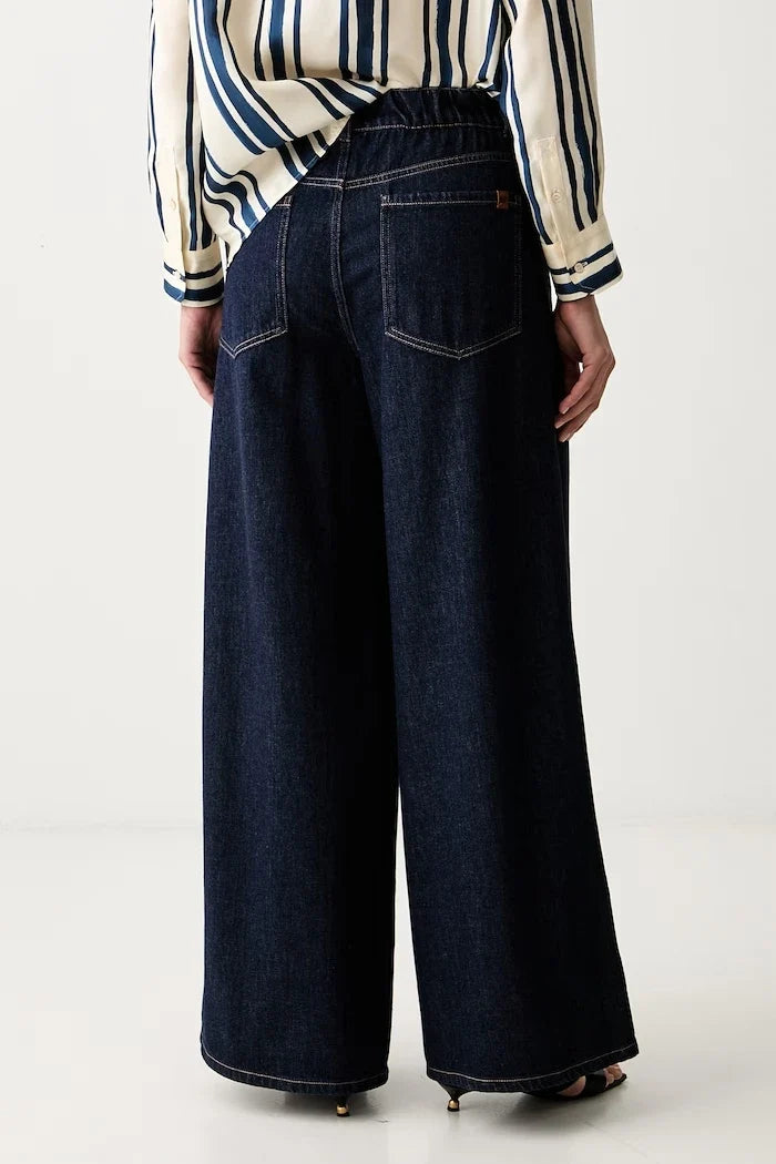 Weekend Max Mara wide leg kadın jeans WKDZATTERA