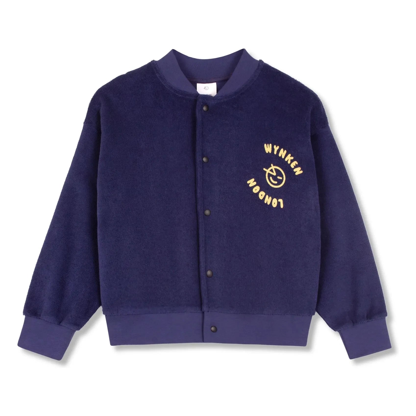 Wynken - Organik Pamuk Bomber Ceket | Lacivert