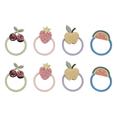 Mimi & Lula - 8'li Scrunchies Salad of Fuits | Leylak