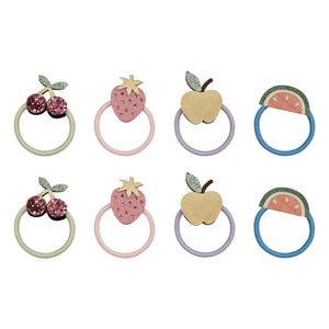 Mimi & Lula - 8'li Scrunchies Salad of Fuits | Leylak