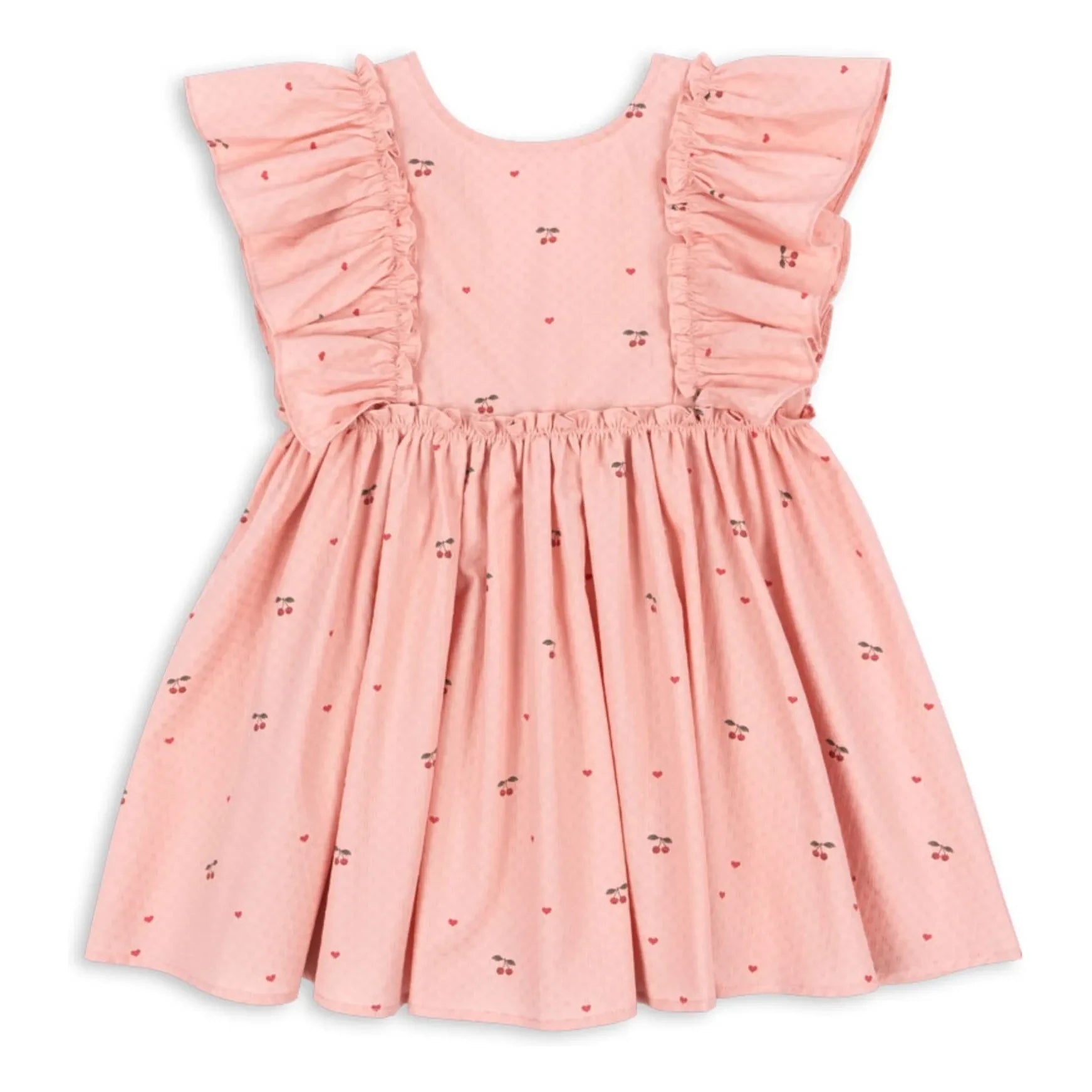 Konges Sløjd - Evia Cerises bow dress | Pink