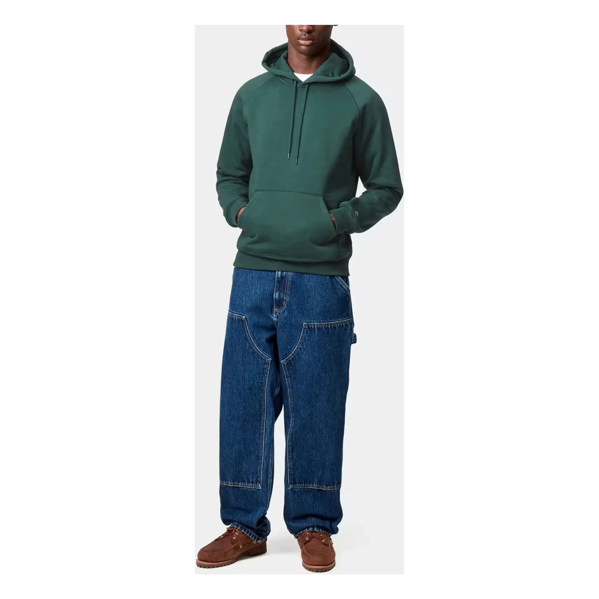 Carhartt WIP - Hoodie Chase | Koyu yeşil