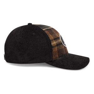 Les Deux - Skyline Patch Check Wool Bucket Hat | Brown