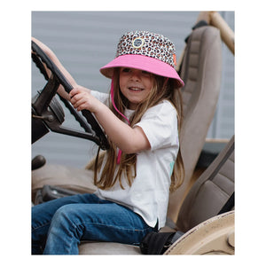 Hello Hossy - Bob Kordon verstellbar Leopard recycelte Fasern | Fuchsie