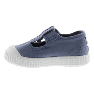Victoria - Lona Cırt Cırtlı Sneaker Sandalet | Mavi