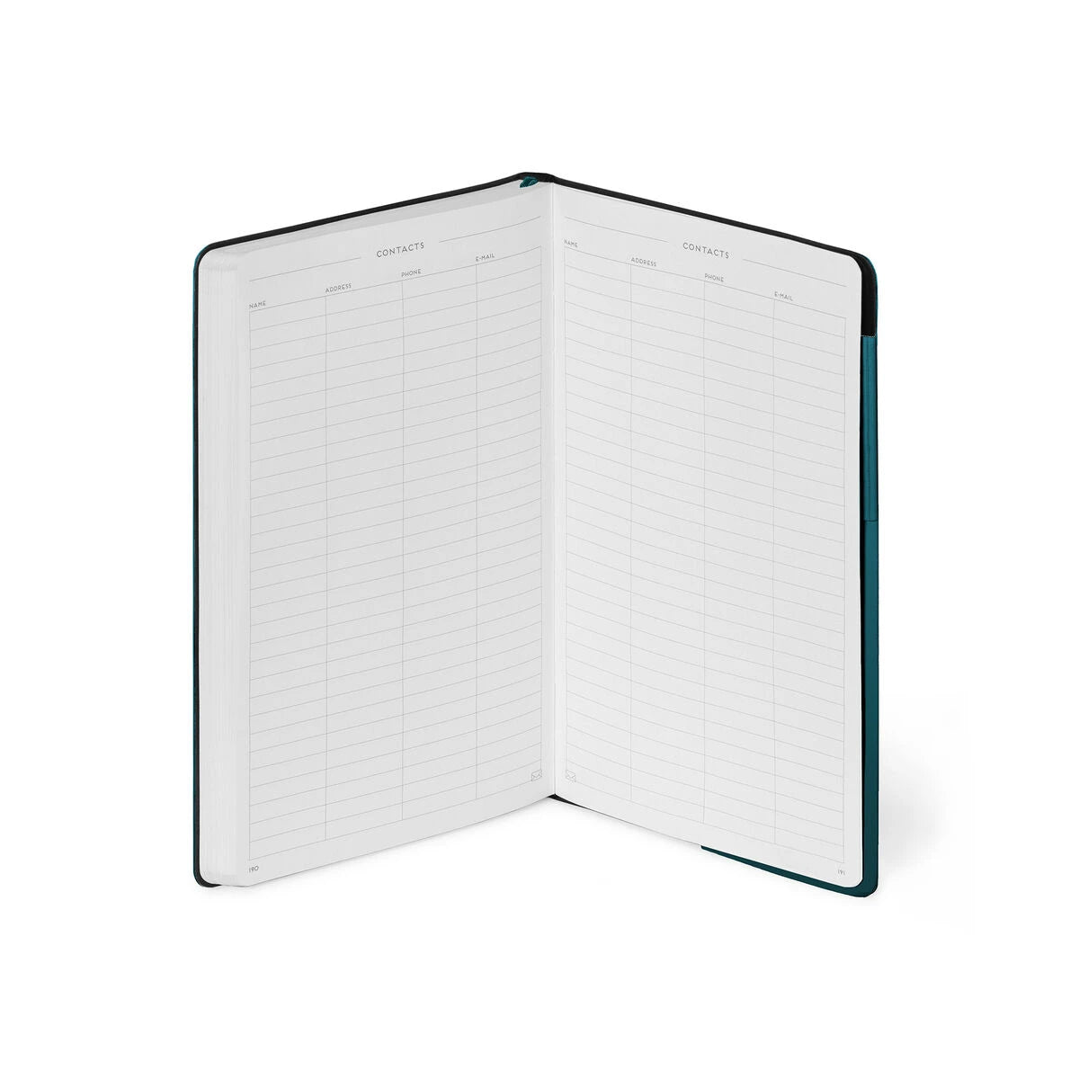 Legami - Dotted Monochrome Soft Cover Notebook - Deep Teal - My Notebook