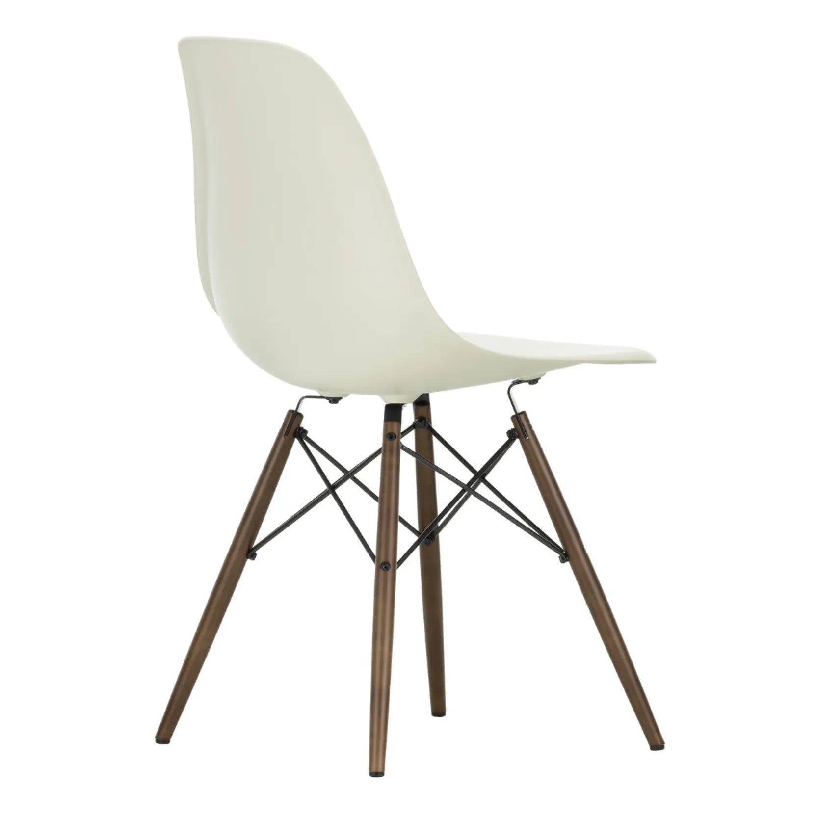 Vitra - DSW plastik sandalye - akçaağaç taban - Charles & Ray Eames | Gris galet
